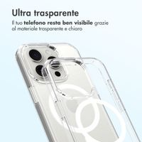 Accezz Cover posteriore Xtreme Impact con MagSafe Apple iPhone 15 Pro - Trasparente