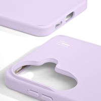 iDeal of Sweden Cover in silicone con MagSafe Samsung Galaxy A37 (5G) - Lavender Milk