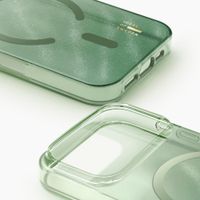 iDeal of Sweden Cover Trasparente con MagSafe Apple iPhone 17 Pro - Sage Green