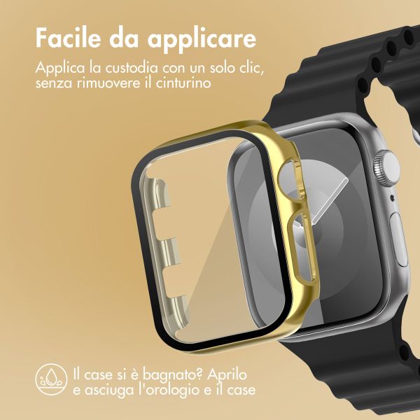 imoshion Cover rigida integrale lucida Apple Watch 1 / 2 / 3 - 42 mm - Oro