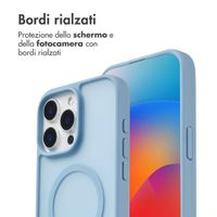 imoshion Cover posteriore Color Guard con MagSafe Apple iPhone 15 Pro Max - Azzurro