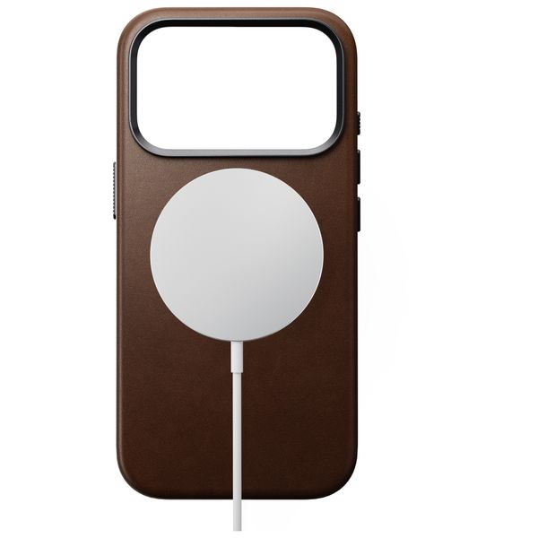 Nomad Cover posteriore Traditional Leather con MagSafe Apple iPhone 18 Pro / 17 Pro - Brown