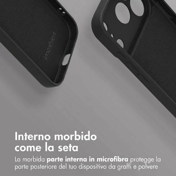 imoshion Cover Posteriore Colorata con MagSafe Apple iPhone 18 Pro Max / 17 Pro Max - Nero