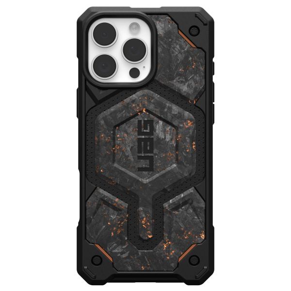 UAG Cover Posteriore Monarch Pro Apple iPhone 16 Pro Max - Forged Carbon