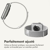 imoshion Milanees magnetisch bandje Apple Watch | 38/40/41/42 mm - Zilver