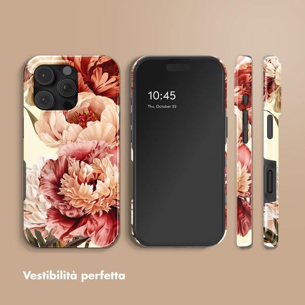 Selencia Cover posteriore Vivid con MagSafe Apple iPhone 16 Pro Max - Vintage Peony