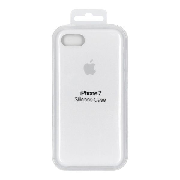 Apple Cover in Silicone Apple iPhone SE (2022 / 2020) / 8 / 7 - White