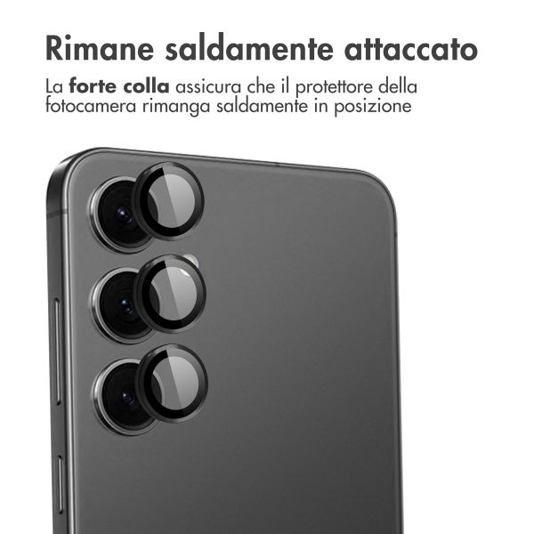 imoshion 2 Pack protezione lente fotocamera per Samsung Galaxy S25 - Nero