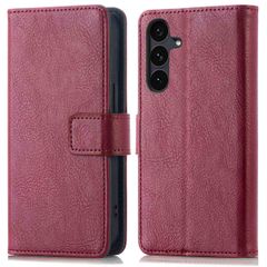 imoshion Cover a libro di Lusso Samsung Galaxy S25 FE - Bordeaux