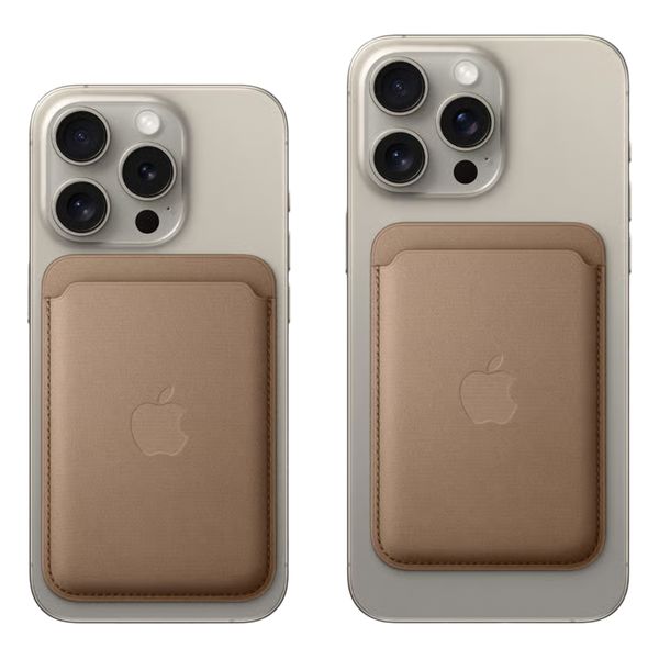 Apple FineWoven Wallet MagSafe con funzione “Dov’è” - Taupe