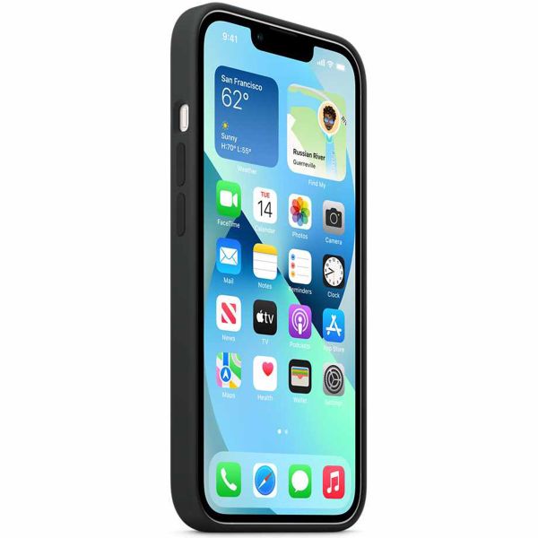 Apple Cover Posteriore in Silicone con MagSafe Apple iPhone 13 - Midnight