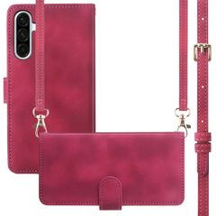 imoshion Cover a libro con Cordino Samsung Galaxy A36 - Rosso