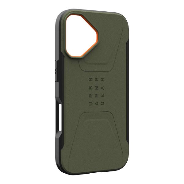 UAG Cover Posteriore Civilian con MagSafe Apple iPhone 17 - Olive Orange