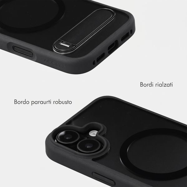 Accezz Cover Hold con MagSafe Apple iPhone 17 - Black