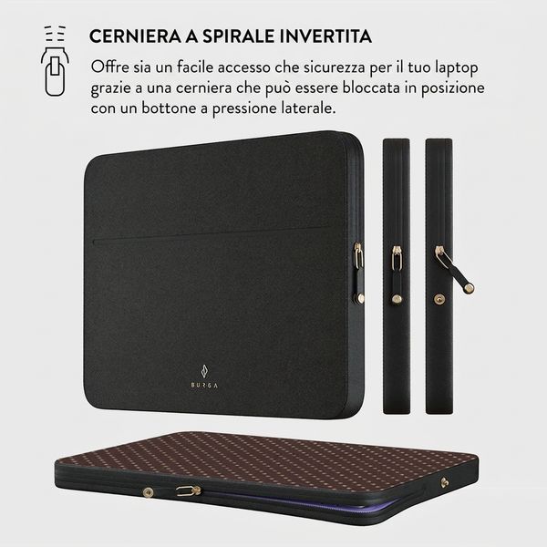 Burga Custodia per laptop 16 pollici - Laptopsleeve - Sorry Busy