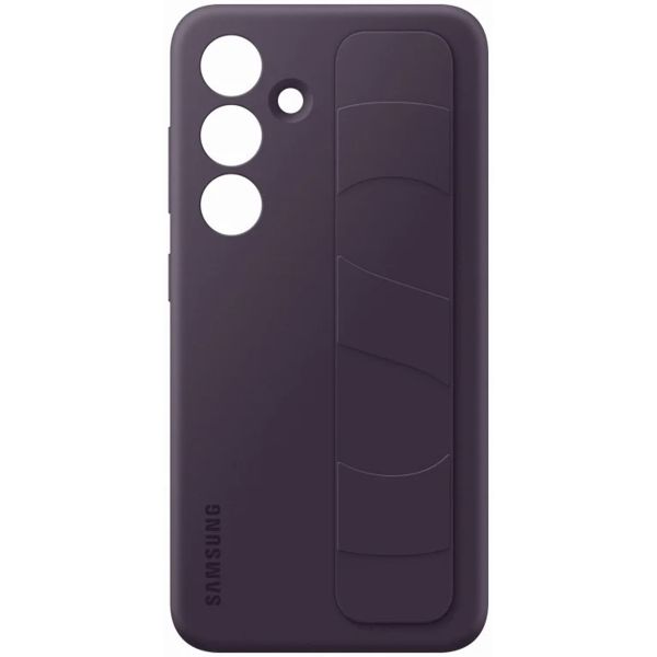 Samsung Cover Originale con Supporto a Impugnatura Samsung Galaxy S24 - Dark Violet