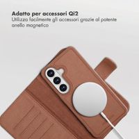 Selencia Libreria rimovibile Olyn con MagSafe Samsung Galaxy S26 - Marrone