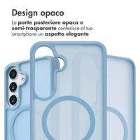 imoshion Cover posteriore Color Guard con MagSafe Samsung Galaxy S25 - Azzurro