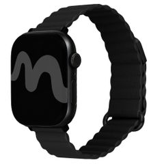 imoshion Cinturino magnetico in pelle sintetica Apple Watch | 44/45/46/49 mm - Nero