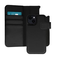 imoshion Cover a libro di lusso 2-in-1 rimovibile Apple iPhone 14 - Nero
