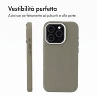 Accezz Cover Mesh con MagSafe Apple iPhone 16 Pro - Grigio scuro