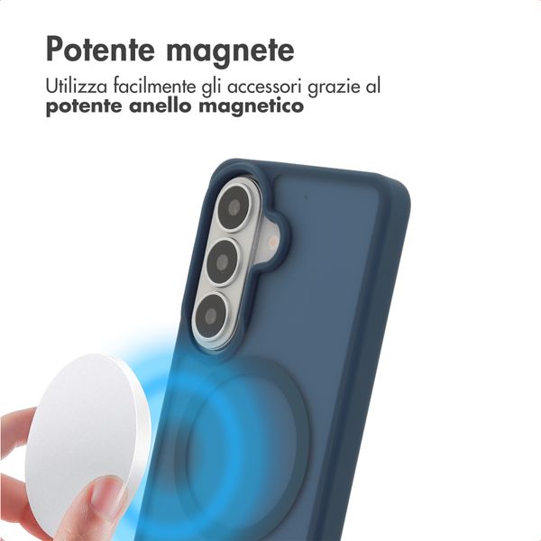 imoshion Cover posteriore Color Guard con MagSafe Samsung Galaxy S26 Plus - Blu scuro
