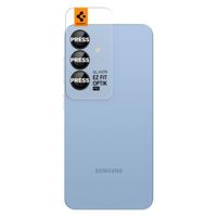 Spigen Optik Pro EZ Fit Lens Protector - Protezione lente fotocamera (confezione da 2) per Samsung Galaxy S25
