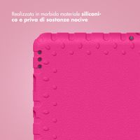 imoshion Cover Posteriore Kidsproof con Maniglia Samsung Galaxy Tab A11 / A9 8.7 pollici - Rosa