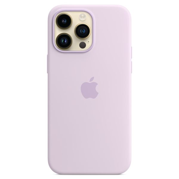 Apple Cover Posteriore in Silicone con MagSafe Apple iPhone 14 Pro Max - Lilla