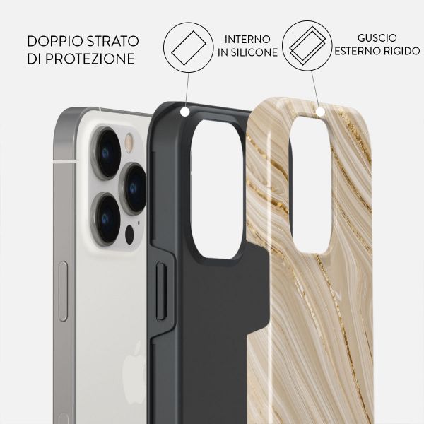 Burga Cover Posteriore Resistente con MagSafe Apple iPhone 13 Pro - Full Glam