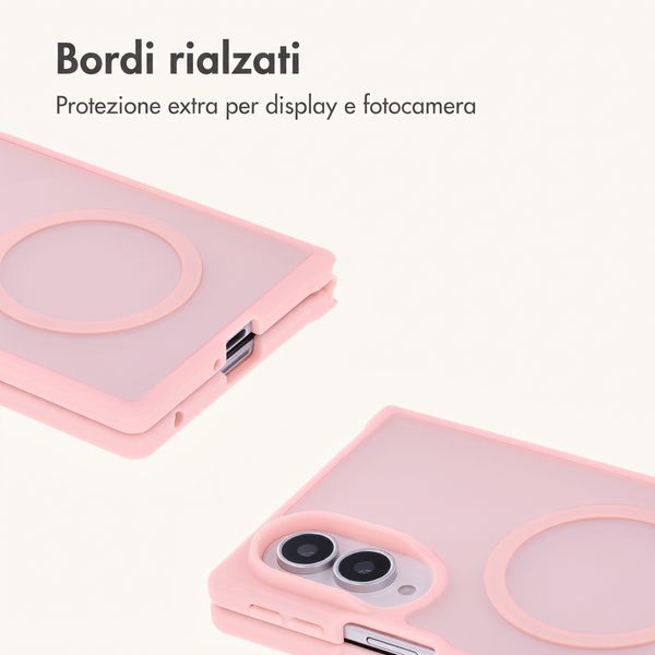 imoshion Cover posteriore Color Guard con MagSafe Samsung Galaxy Z Fold 8 - Rosa chiaro