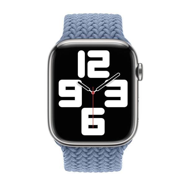 Apple Cinturino Solo intrecciato Apple Watch | 44/45/46/49 mm - Taglia 8 - Slate Blue