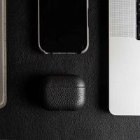 Accezz Cover in vera pelle  Apple Airpods Pro - Nero