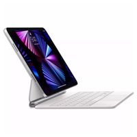 Apple Magic Keyboard Apple iPad Air 11 pollici (2026) M4 / (2025) M3 / (2024) M2 / Air 5 (2022) / Air 4 (2020) / Pro 11 (2018/2020/2021/2022) - QWERTY / NL - Bianco
