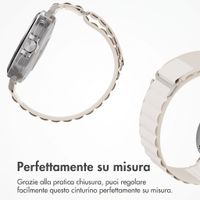 Accezz Cinturino in nylon Alpine Samsung Galaxy Watch Ultra 2 (2026) / Ultra (2024/2025) - Luce stellare