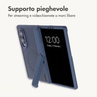 imoshion Color Guard con MagSafe e supporto Samsung Galaxy Z Fold 8 - Blu scuro