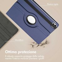 imoshion Cover Girevole a 360° Apple iPad Pro 12.9 (2020/2021/2022) - Blu scuro