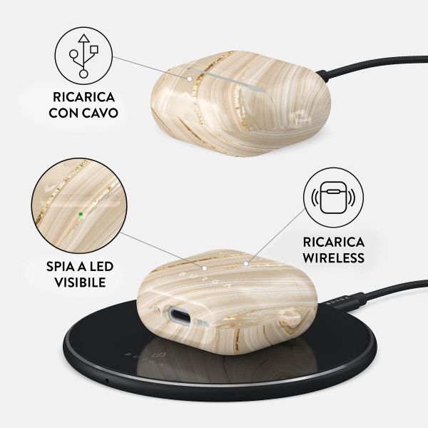 Burga Custodia rigida Apple AirPods 4 - Full Glam