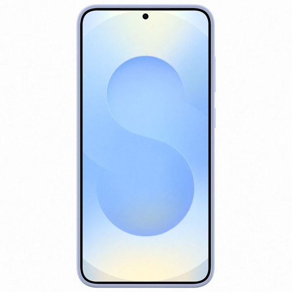 Samsung Cover originale in silicone Samsung Galaxy S25 Plus - Azzurro