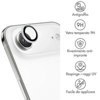 imoshion Pellicola protettiva 2 pack per la fotocamera Apple iPhone Air - Argento