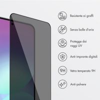 Accezz Vetro temperato privacy + Applicatore Samsung Galaxy A57 (5G)