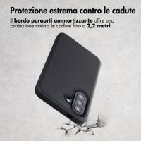 Accezz Cover Posteriore Resistente con MagSafe Samsung Galaxy A57 (5G) - Nero