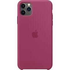 Apple Cover in Silicone Apple iPhone 11 Pro Max - Pomegranate