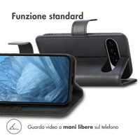 imoshion Cover a libro di Lusso Google Pixel 10 Pro XL - Nero