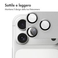 imoshion Protezione fotocamera in Vetro 2 Pezzi Apple iPhone 17 Pro Max - Silver