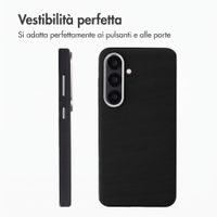 Accezz Cover Mesh con MagSafe Samsung Galaxy S25 / S24 - Nero