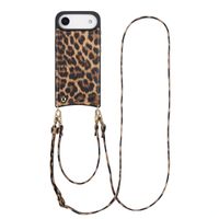 Selencia Cover per telefono Nova con cordino e portacarte Apple iPhone Air - Leopard