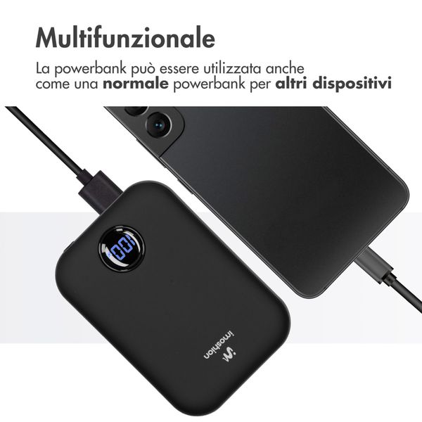 imoshion Powerbank Magnetic 10.000 mAh - Powerbank wireless - Nero