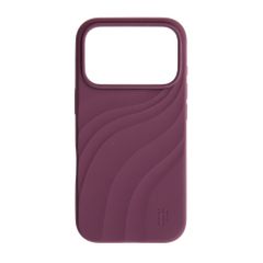 iDeal of Sweden Custodia Soft Swirl Silicone MagSafe Apple iPhone 17 Pro - Velvet Plum