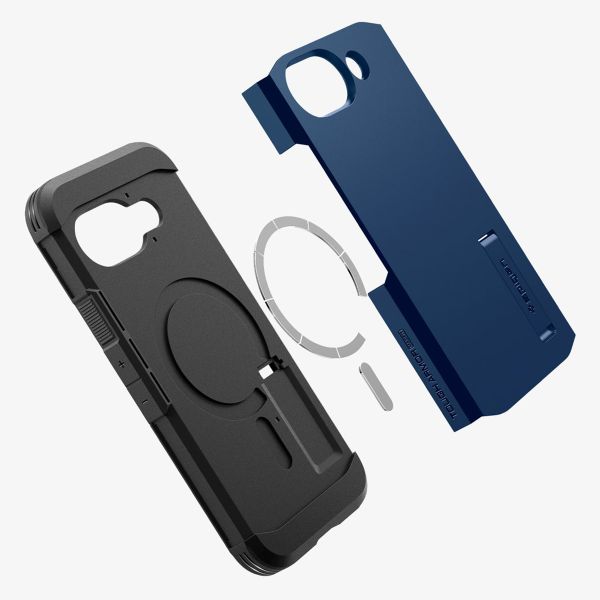 Spigen Cover Posteriore Corazzata Tough con MagSafe Google Pixel 9A - Navy Blue